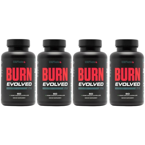 Sculptnation Fat Burn Evolved Thermogenic Burner Weight Loss 60 Capsule 1-4 Pack - Zdjęcie 9 z 9