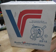 Fan Exhaust Vent Electric Ventamatic VX2515 Gable Mount Steel 1300CFM