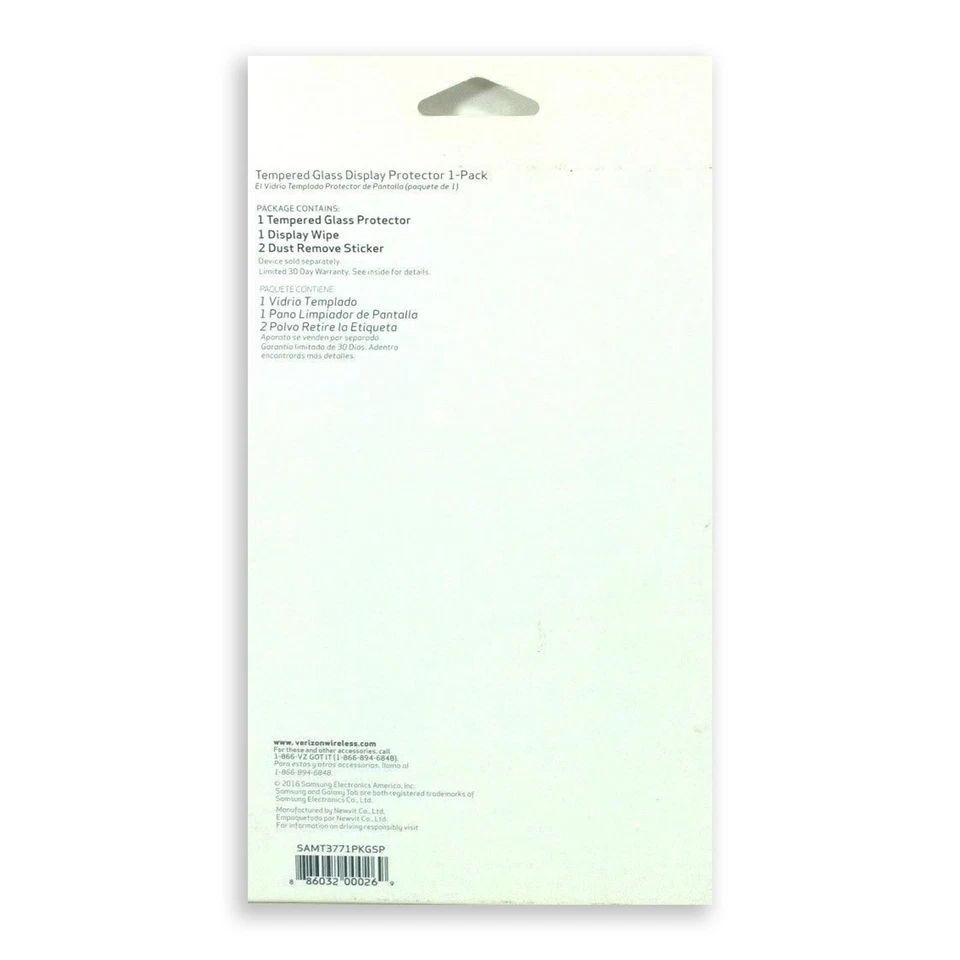 Verizon Tempered Glass Screen Protector For Samsung Galaxy Tab E 8" SM-T377A/V/P - Image 2 of 4