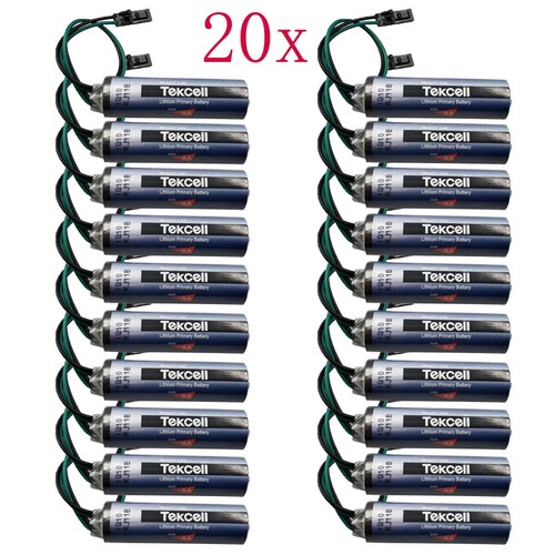20x for Tekcell SB-AA11 3.6V 2400mAh AA Battery Non Rechargeable with Black Plug