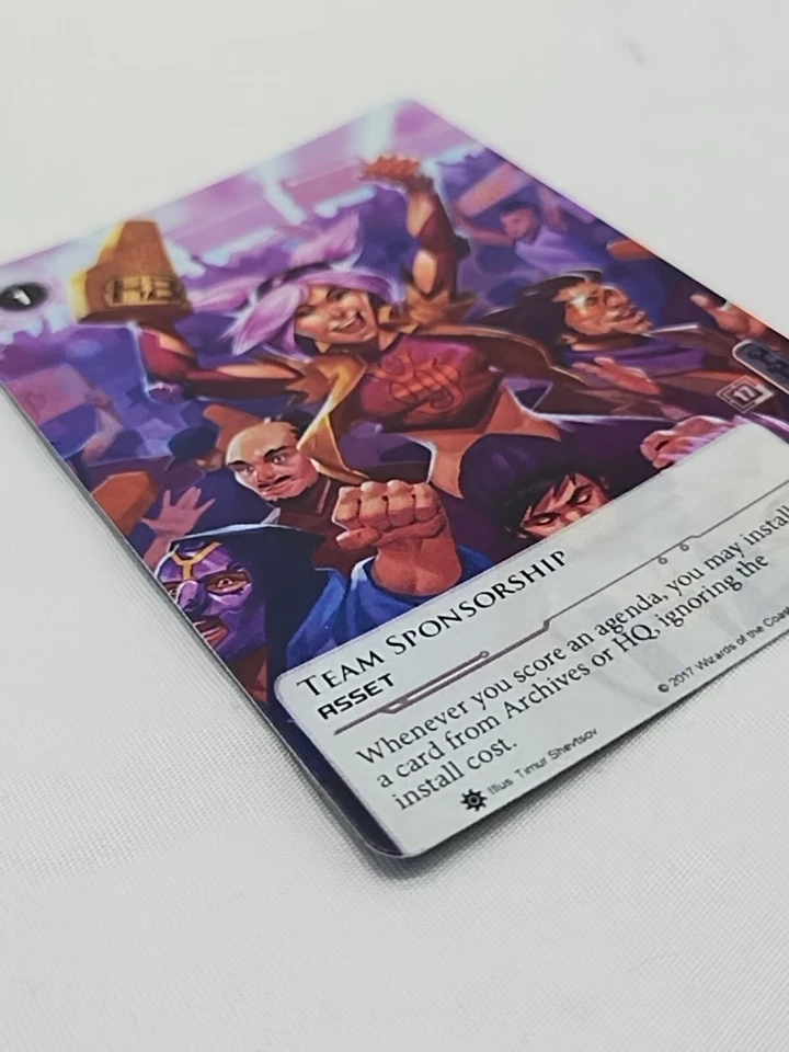 Android Netrunner Team Sponsorship Alt Art Promo Card - Image 3 of 4