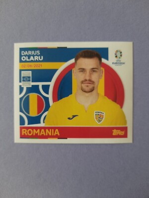 Topps UEFA Euro 2024 Sticker / Darius Olaru # ROM 13