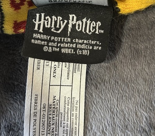 Harry Potter Hogwarts Crest Scarf Multicolor One Size 84x6.5 2018 - Picture 5 of 22