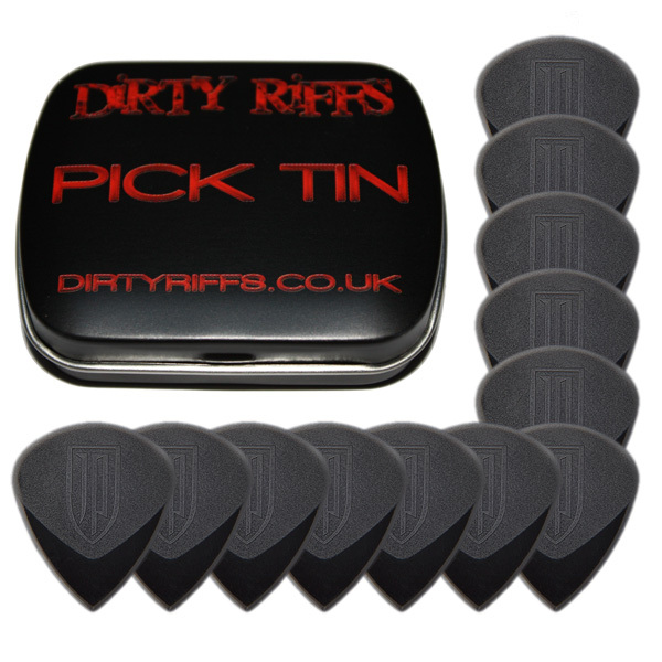12 x Dunlop John Petrucci Ultex Jazz 1.50mm Guitar Picks Plectrums In A Pick Tin