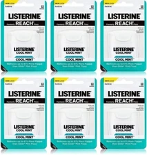 (Pack of 12) JNJ~Dental Floss~Cool Mint 55 yds ~NEW~SEALED~