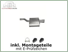 Auspuff Endtopf für BMW 5er E60 E61 525d/ 530d Limousine + Touring