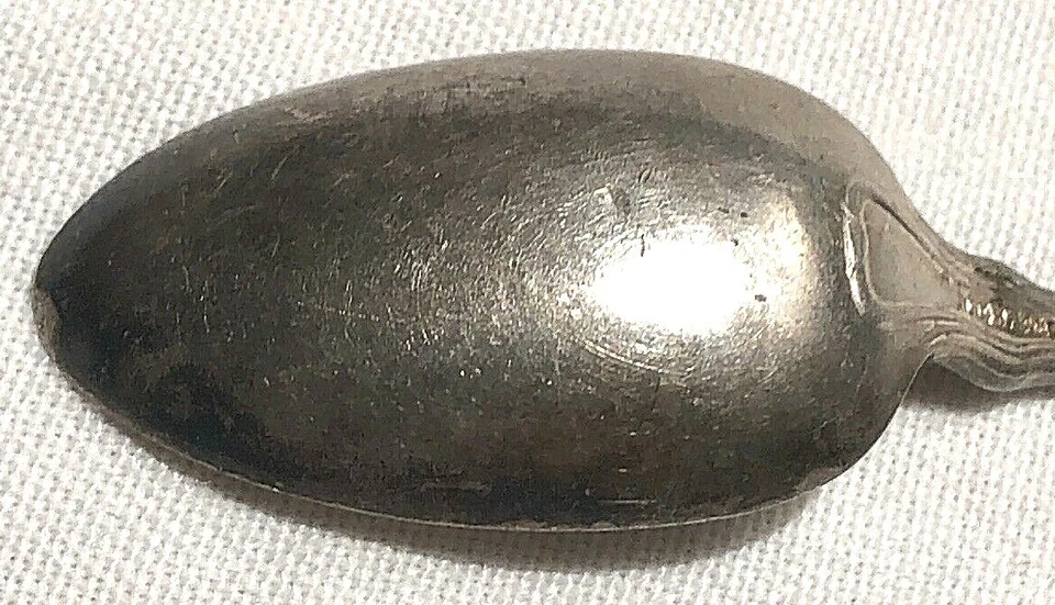 Gorham Silver Spoon EP Pat. Plato de banquete B 1912 The Ambassador Demi recuerdo Foto 4 de 4