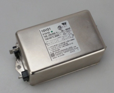 CORCOM 10VG1 F7413  10A 120/250V 50/60Hz