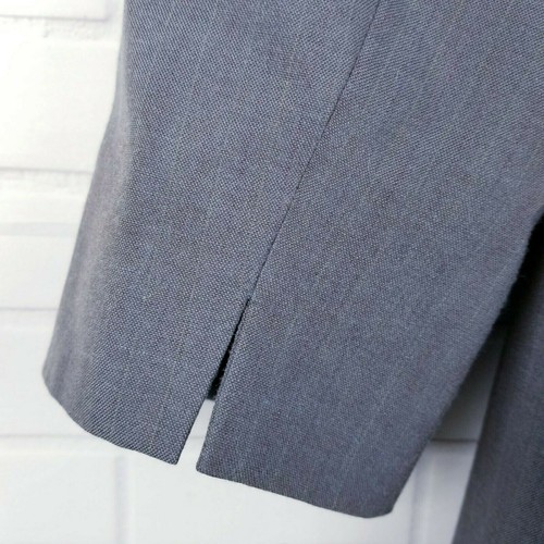 Harve Benard By Benard Holtzman Blazer Size 18 Women Gray Wool Blend Jacket - 第 7/11 張圖片