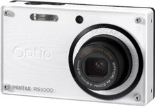PENTAX Digital Camera Optio RS1000 White 14.0MP 27.5mm digital zoom