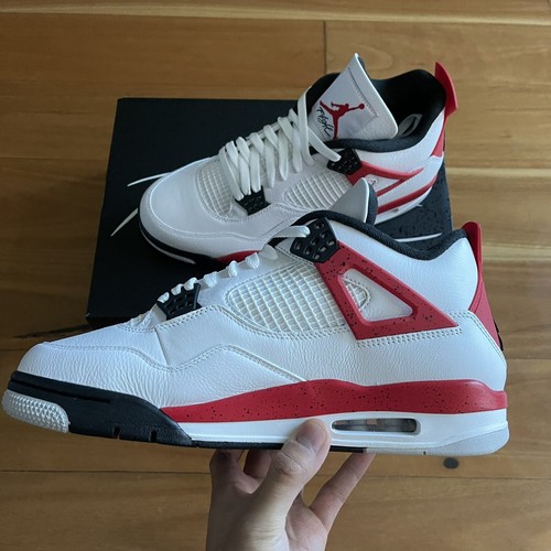 ✅In Hand ✅ Air Jordan 4 Retro Red Cement US11 ✅Free Ship - Picture 4 of 4