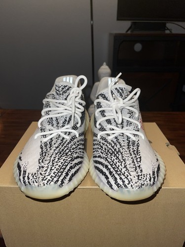 zebra yeezy size 10