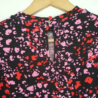 open lace back dress Starlet Swing Dress in Pink Leopard Print main image 1