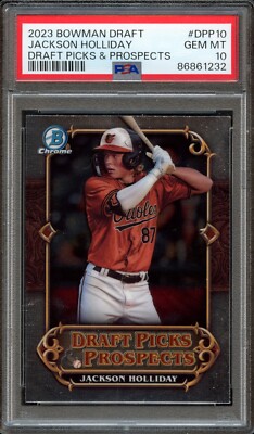 BB - 2023 Bowman Chrome - #DPP-10 - Jackson Holliday - PSA 10 | eBay
