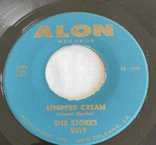 Northern Soul 45 The Stokes - Whipped Cream / Piecrust  ALON Records 9019 E+