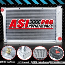 4 ROW Aluminum Radiator for 67-72 Chevy C10 C20 K10 K20 K30 Pickup Truck CU369