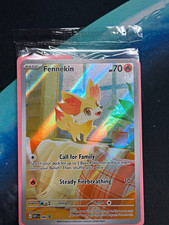 Pokémon TCG Fennekin 080 Black Star ETB Promo Sealed Package