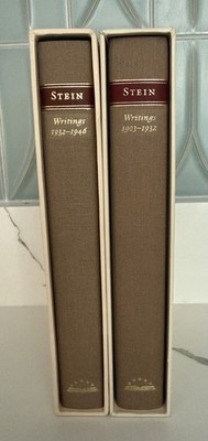 LIBRARY OF AMERICA SLIPCASE Gertrude Stein: Writings, 1903-1932 & 1932-1946