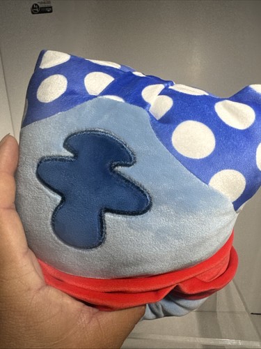 Peluche Squishmallow Kellytoy Disney Lilo & Stitch Super Hero Stitch 8" - Foto 5 di 6