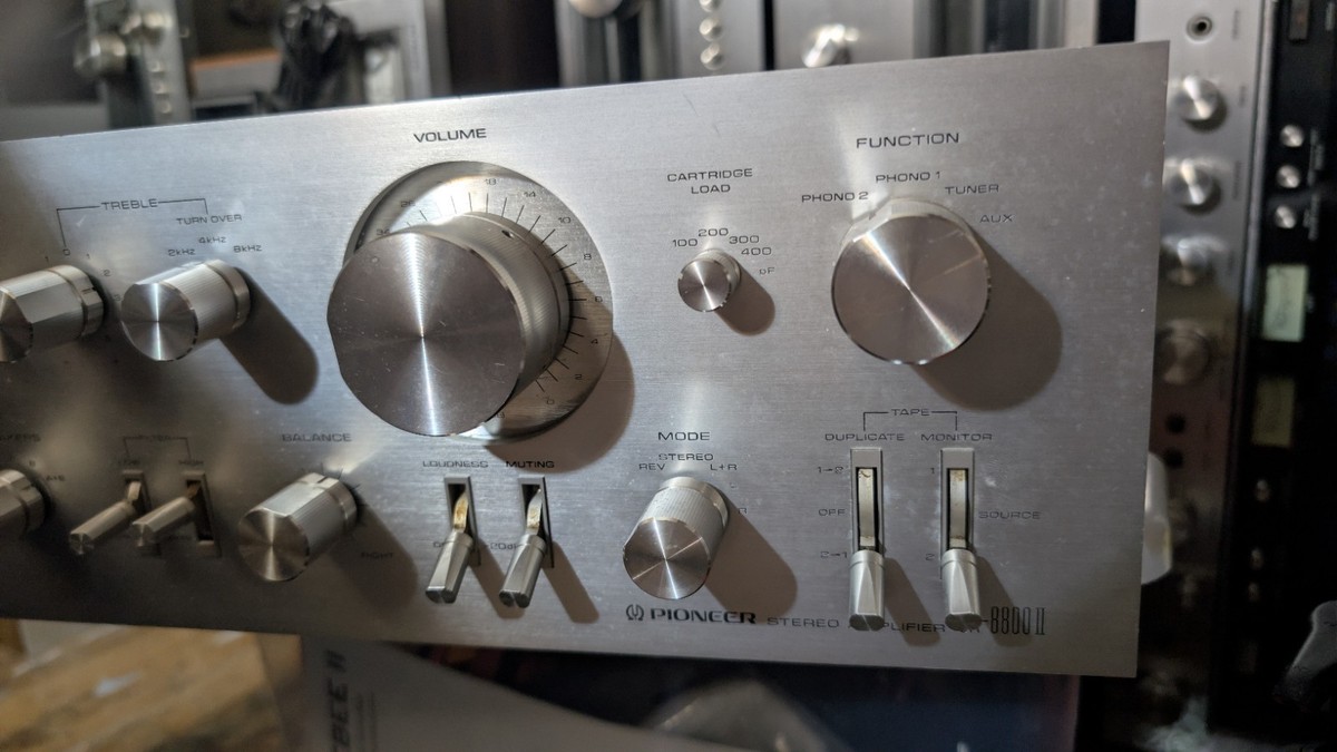 PIONEER SA-8800Ⅱ Stereo Amplifier Serviced Cleaned Dynamic Sounds