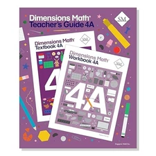 Dimensions Math Teacher's Guide 4A, Turner Coates Kempe