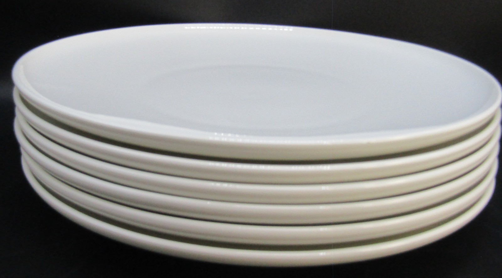 Red Vanilla Royal Fine China (6) 11" Everytime White Dinner 