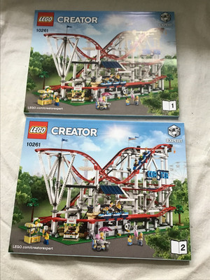 LEGO NUR ANLEITUNG für Set 10261 Achterbahn NEU!!