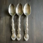Gorham Sterling Silver Spoons Set of 3 Flatware Collectible Tableware