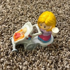 Fisher-Price Little People Mommy & Baby Stroller Figure
