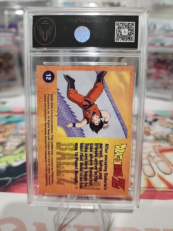 Dragon Ball Z ArtBox Holochrome 12 Son Gohan Dende Bulma 2000 TCG 10 FLS - Image 3 of 4