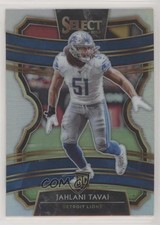2019 Panini Select Concourse Silver Prizm Jahlani Tavai #69 5tr