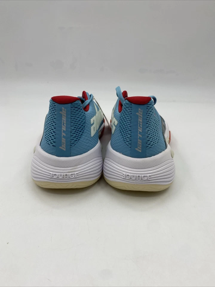 Adidas Barricade Tenis y Pickleball Zapatos Blanco Azul HP7415 Mujer’s Tallas 6-10 Foto 3 de 4