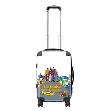RockSax Yellow Submarine The Beatles Hardshell 4 Wheeled Cabin Bag (RA493)