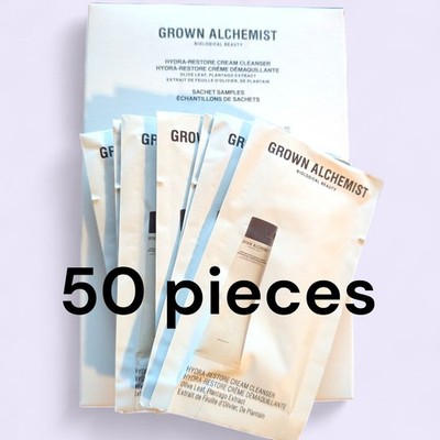 50x Grown Alchemist Hydra-Restore Cream Cleanser Travel Sample Packets