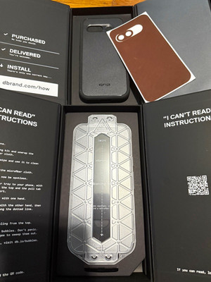 dbrand GRIP Case + PRISM 2.0 Skin Bundle for Google Pixel 9a (Black/Brown)