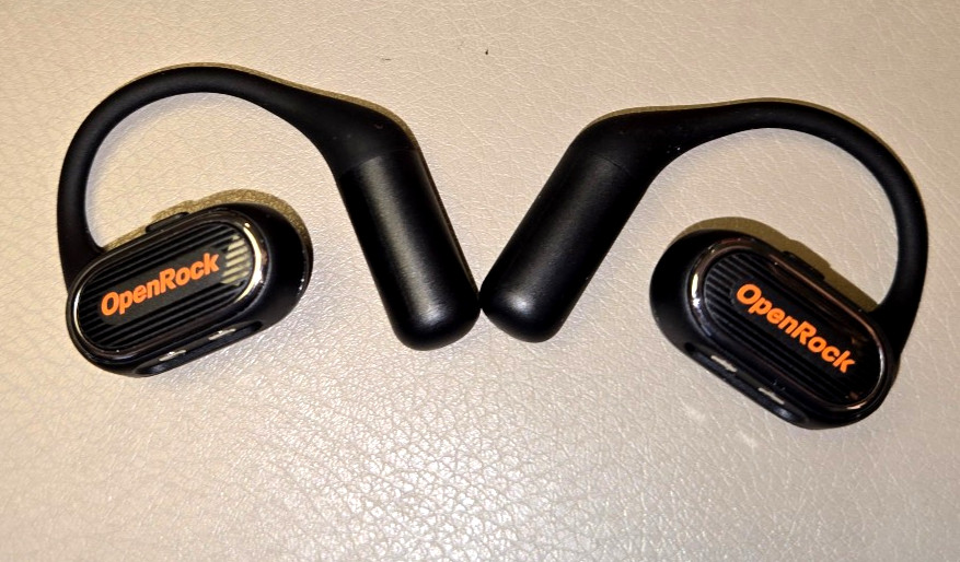 OpenRock Link 20Open-Ear Earbuds with Detachable Magnetic Mic