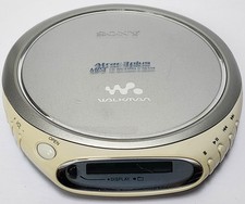 Sony Walkman D-NE509 Portable CD Player Discman ATRAC3plus MP3 Silver Tested