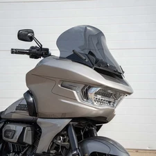 Klock Werks Pro Tour Flare 15" Dark Smoke Windshield for 23-25 Harley Road Glide