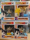 Funko Pop! Dragonball Z Lot Of 4 W/ Exclusives and Protectors