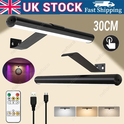 Wireless Picture Lights Dimmable Dartboard Light Rechargeable Art Display Light