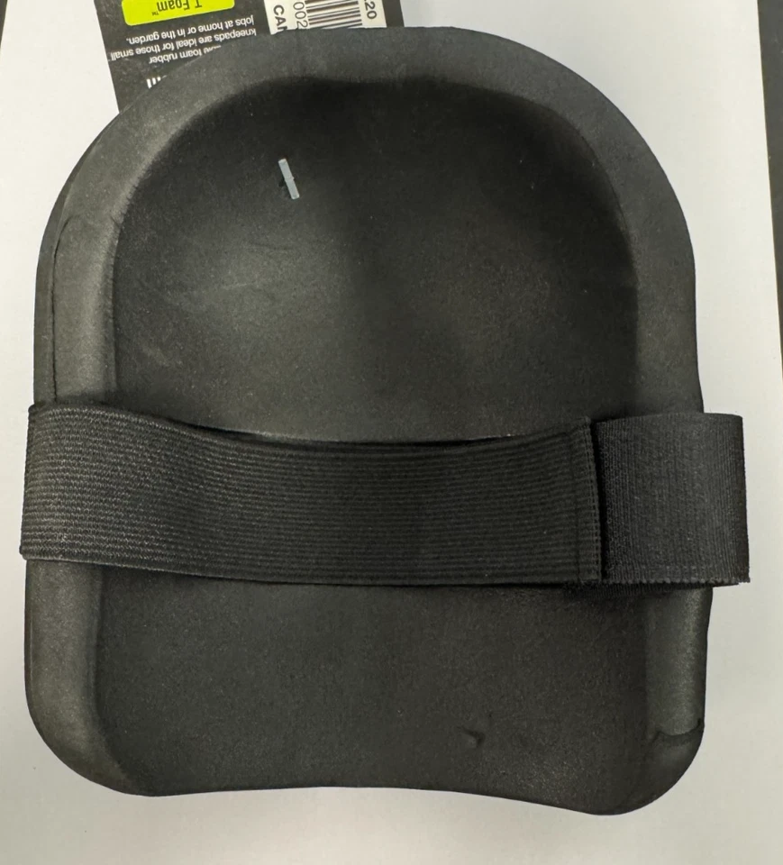 Rodilleras TommyCo armadura de rodilla espuma en T negras 1 par Foto 4 de 4