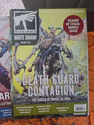 Games Workshop White Dwarf  Magazine Lot Can't Verify If Any Extras Are In There