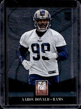 2014 Panini Elite Aaron Donald RC Rookie #/499 Rams