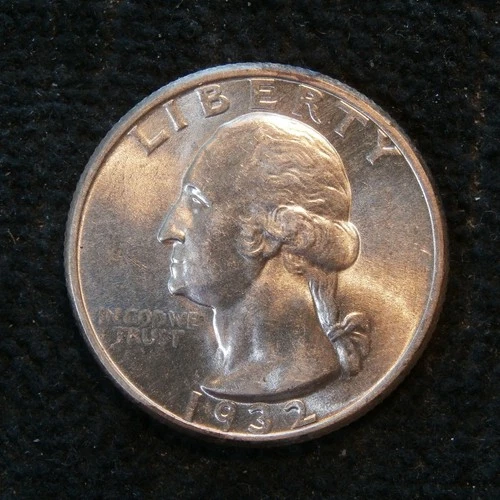 1932 WASHINGTON QUARTER BU