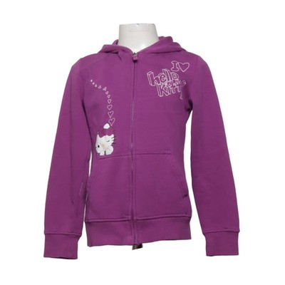 Hello Kitty, Kapuzenpullover, Größe: 122/128, Lila, Baumwolle/Polyester #J8k