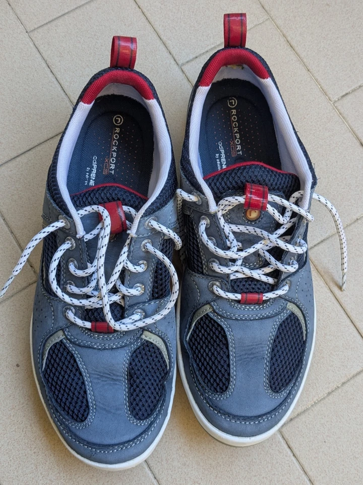 Rockport XCS Nr 42 1/2. Adiprene By Adidas. Utilizzate 5 Volte Vedi Suola - Immagine 2 di 4