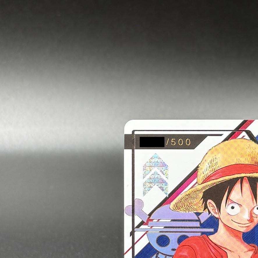 Luffy ST01-001 Flagship Top Prize w/ Serial Number ONE PIECE Card