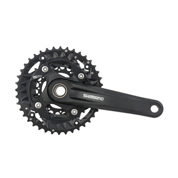 Shimano EFCMT500EX002X Kurbelgarnitur MT500 40/30/22 ZäHne 175Mm FC-MT500 Schwar-image