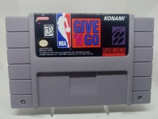 NBA Give 'N Go (Super Nintendo SNES) Reconditioned! Authentic!