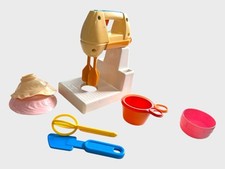 Fisher Price Fun With Food Mixer Frosting Measuring Cups Spatula Play Food